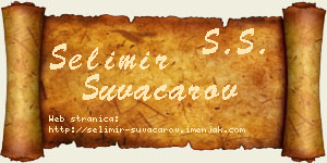 Selimir Suvačarov vizit kartica